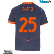 Inter Milan Manuel Akanji #25 Replica Third Shirt 2025-26 Short Sleeve